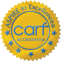 CARF accredited logo